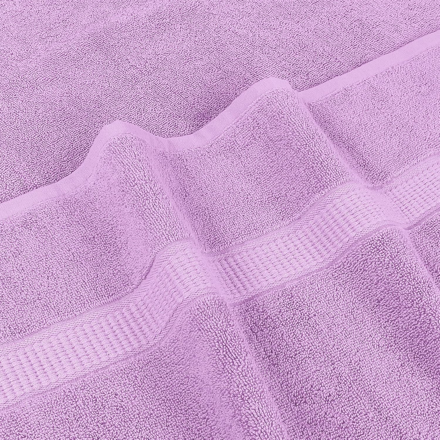 Detalle de Utopia Towels jumbo, 2 ręczniki kąpielowe 600 g/m² z bawełny ring-spun