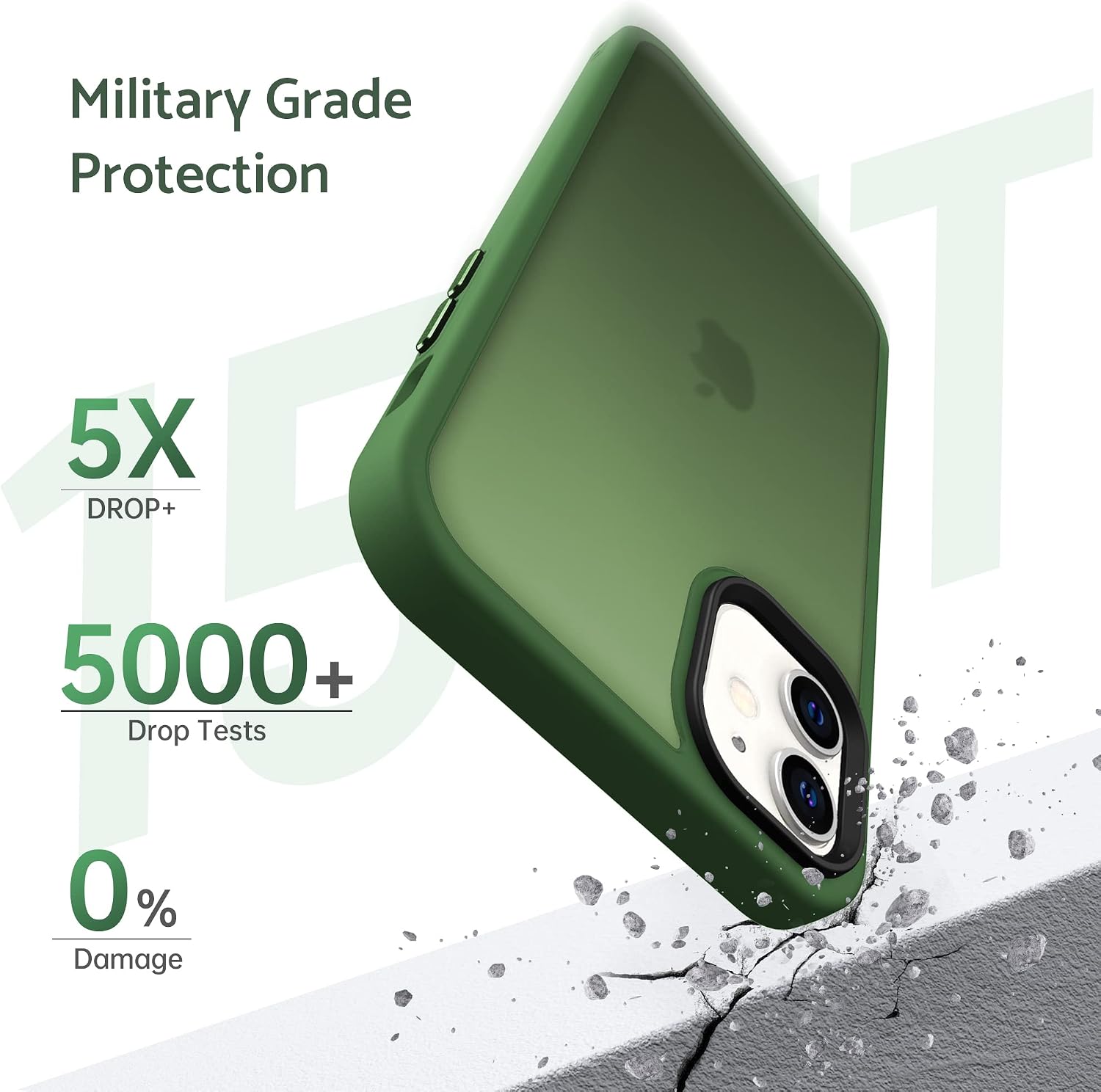 Thumbnail 1 de Anqrp Matt Zero Serie Hülle iPhone 11