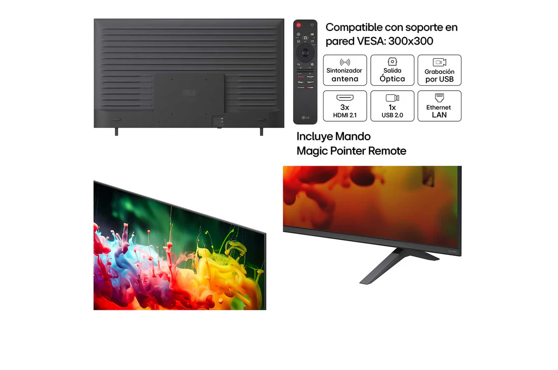 Thumbnail 2 de LG 75QNED70B6A: Smart TV QNED MiniLED AI 75" 4K (2026)