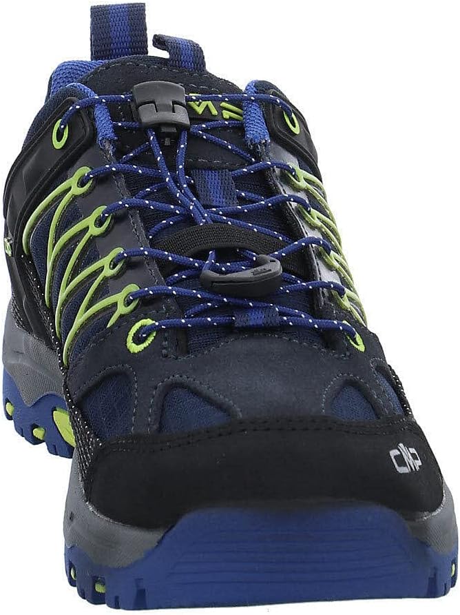 Detalle de CMP Kids Rigel Low Trekking Shoes Wp: Scarpe da trekking unisex per bambini e ragazzi in Blu Elettrico