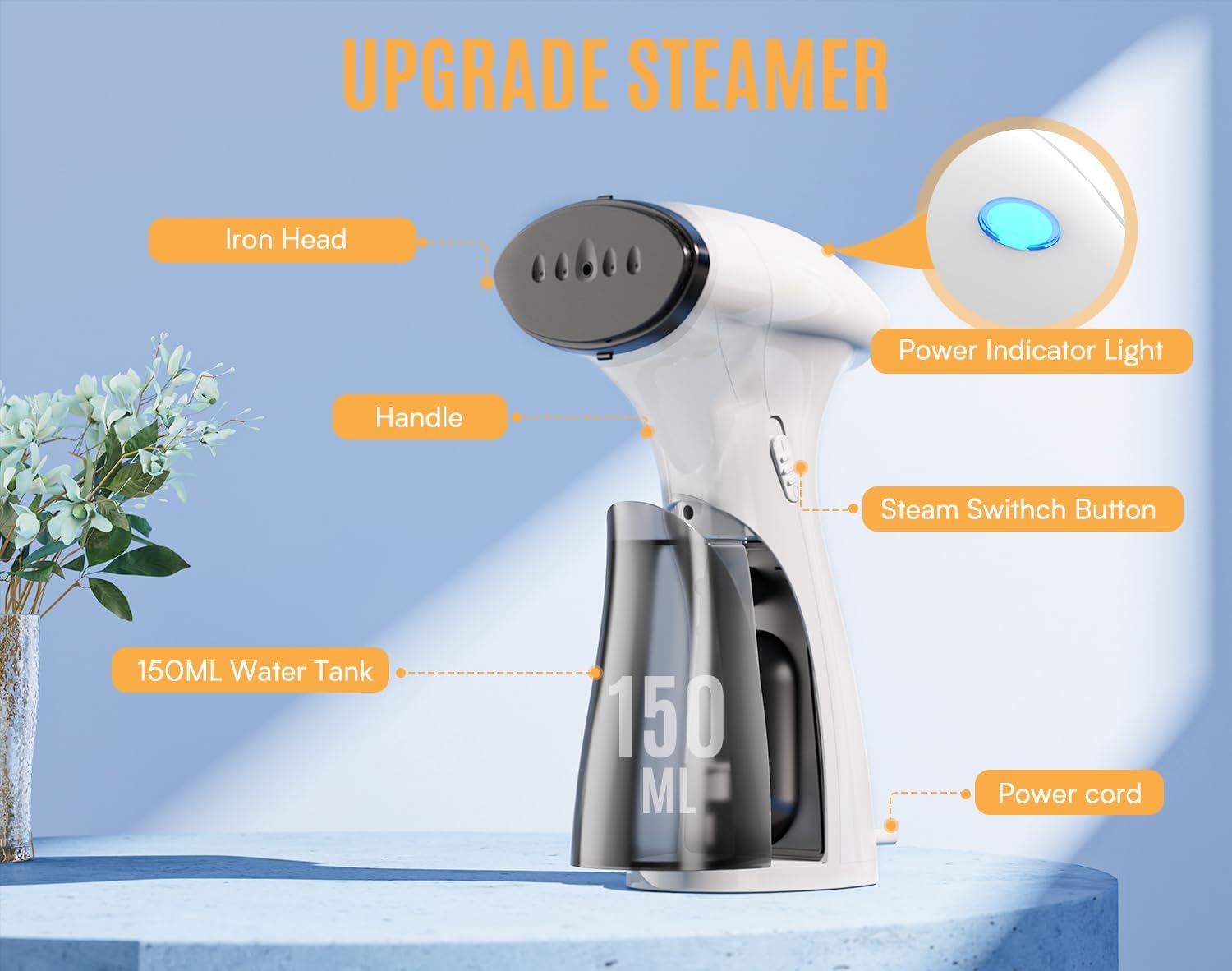Thumbnail 6 de OLAYMEY GY2000 1600W handheld steamer