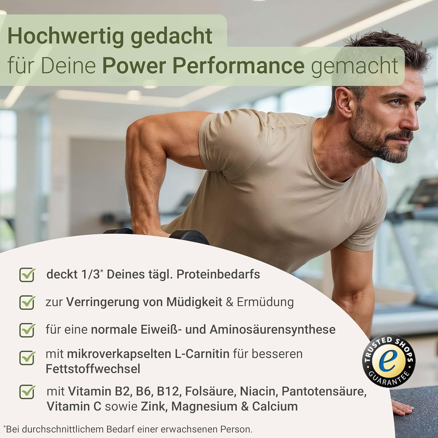 Thumbnail 2 de for you Power Eiweiß-Pulver Vanille 2x750 g