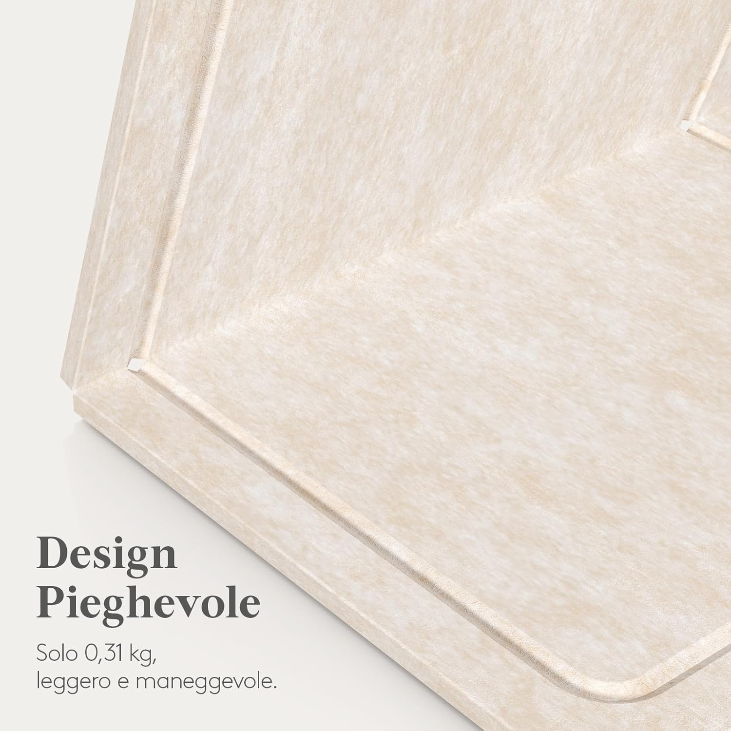 Thumbnail 6 de Lifewit bacheca in feltro pieghevole adesiva 57 x 37,5 cm (beige avena) con 20 puntine