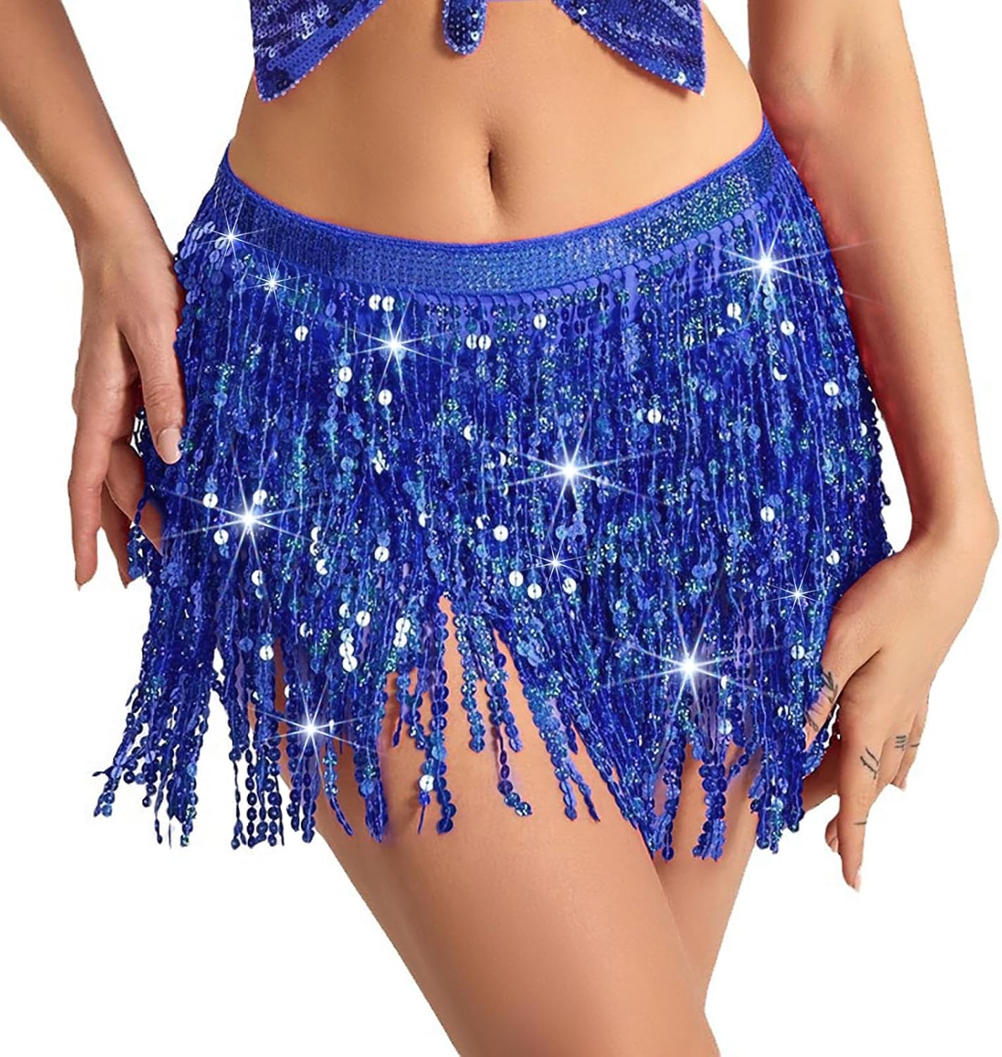 Thumbnail 6 de Baisdan Belly Dance Sequin Hip Scarf 160 cm