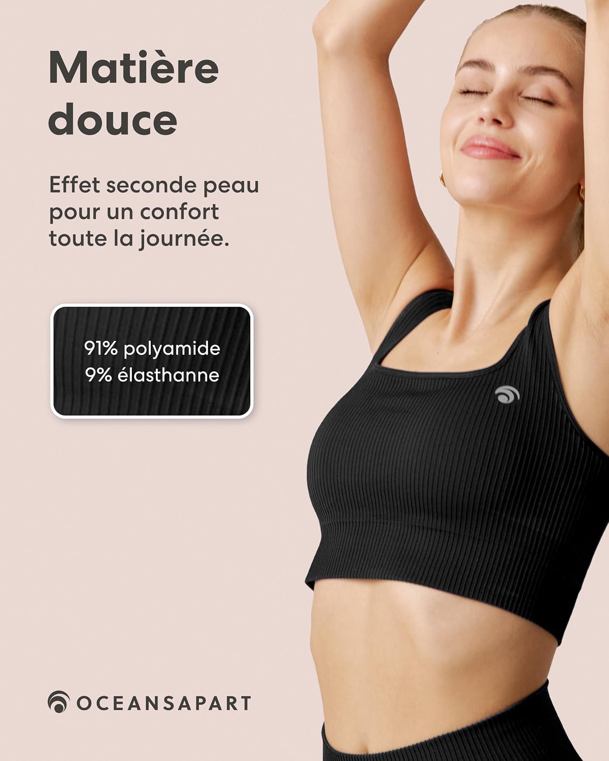 Thumbnail 4 de Brassière sport Oceansapart Sydney, taille XS-XXL
