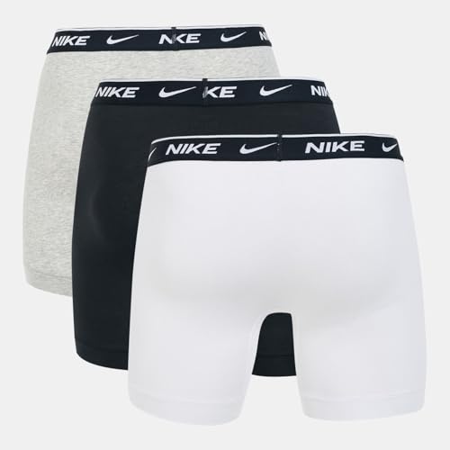 Detalle 2 de Nike Underwear Homme Essential Boxer Briefs Lot de 3 – Maintien Optimal, Extensible, Confort Exceptionnel, L