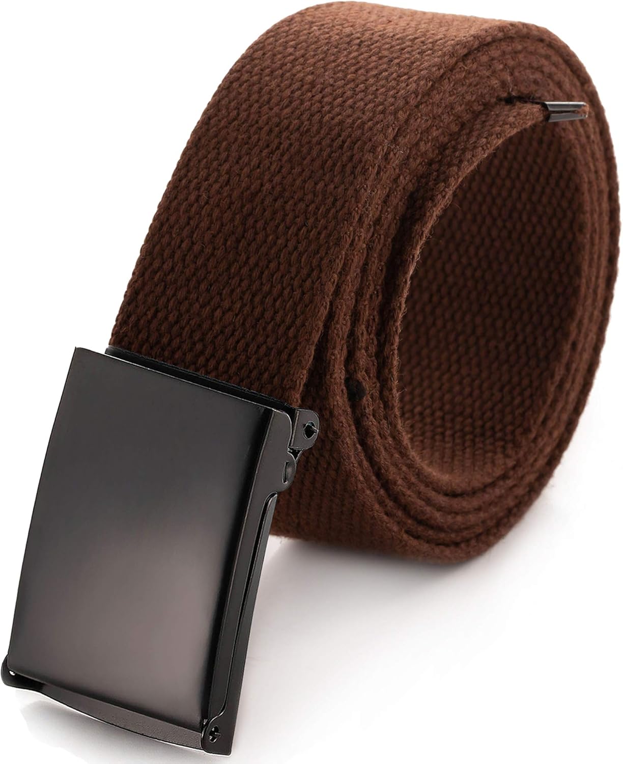 Thumbnail 5 de Mile High Life cut-to-fit canvas web belt (up to 52" / 56" length) with flip-top military buckle