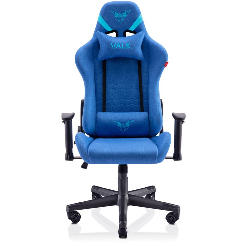 Detalle 2 de Valk Nyx Silla gaming tela azul zafiro