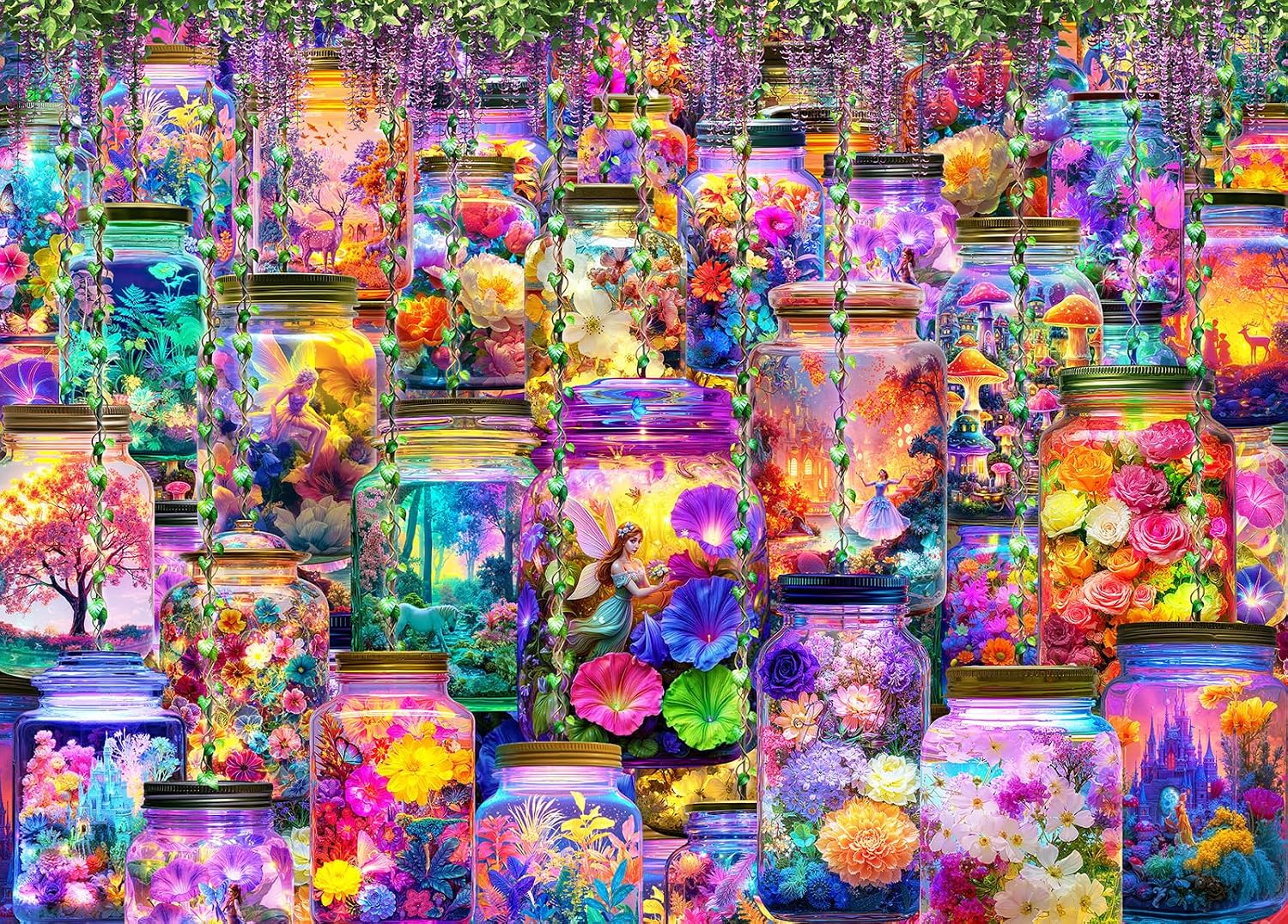 Thumbnail 6 de Jellyfish 1000 Piece Jigsaw Puzzle