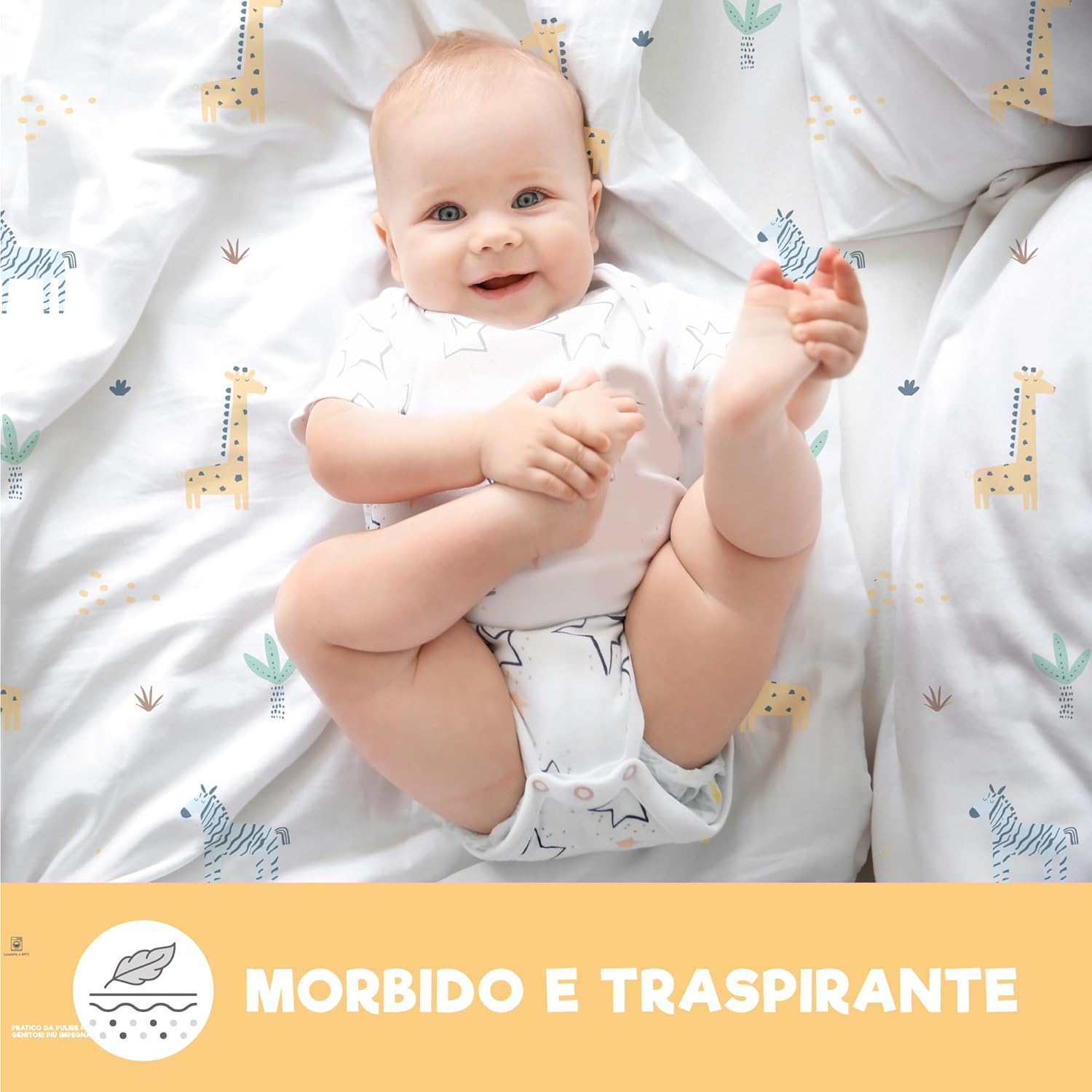 Thumbnail 5 de Lenzuola Next To Me 3-in-1 55x90