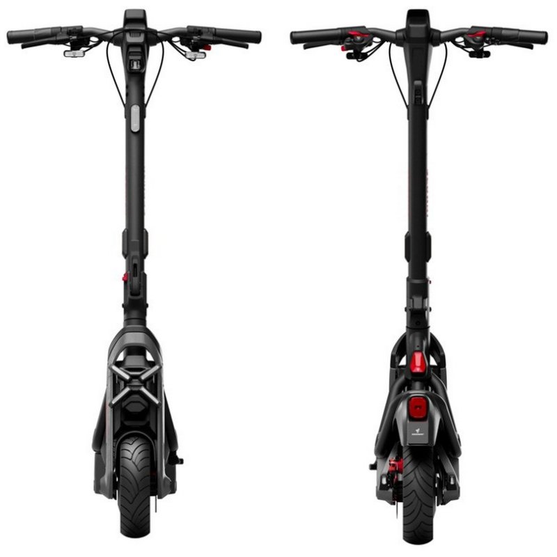 Detalle de Patinete eléctrico Segway GT3 D: 20 km/h, 95 km de autonomía y 500 W plegable con display TFT y TCS