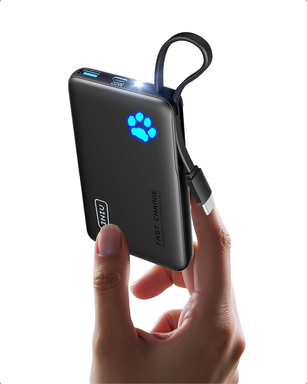 Detalle de INIU Power Bank 10000mAh portable charger