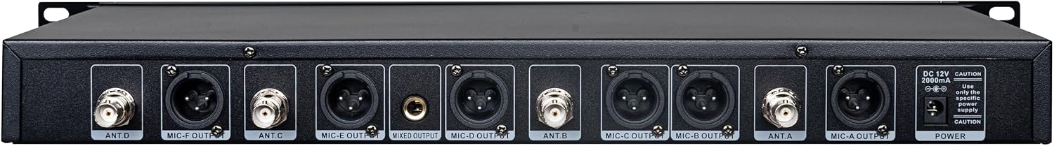 Detalle 2 de Tbaxo UHF Wireless Microphone System