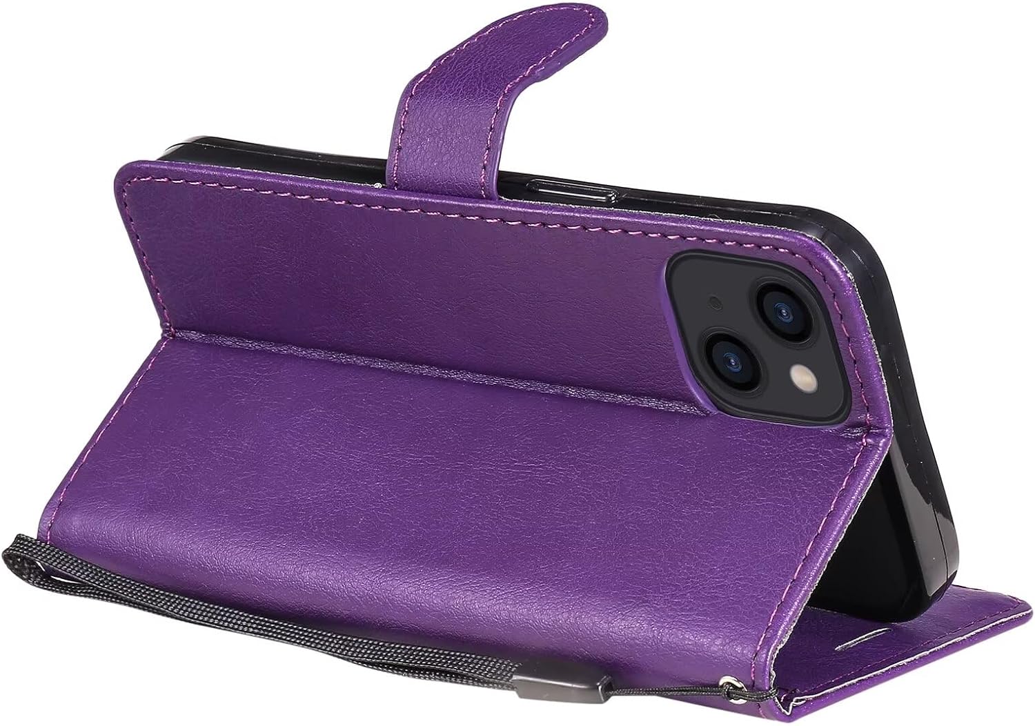 Detalle 2 de Caseurban iPhone 13 wallet case in PU leather