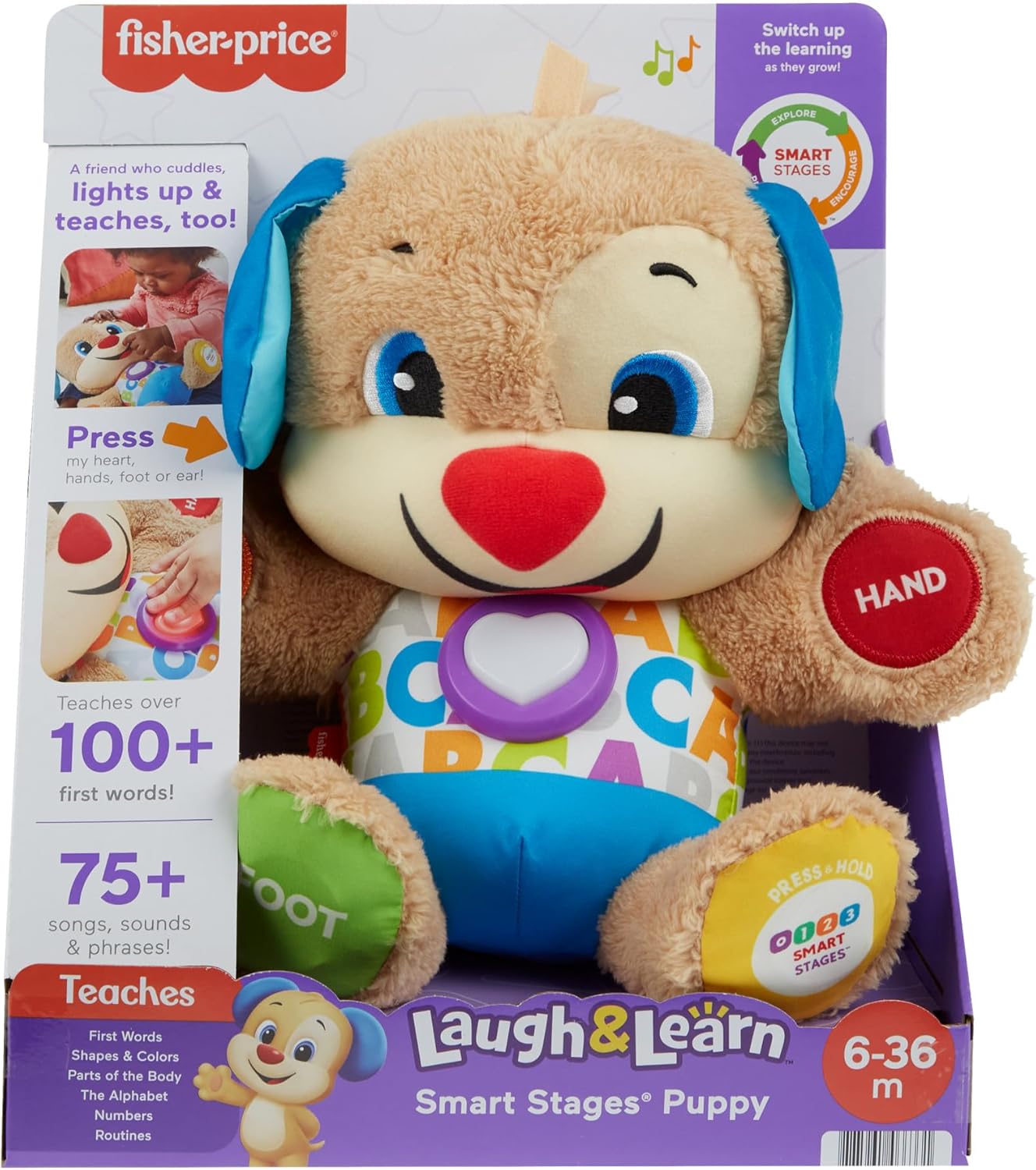 Thumbnail 5 de Fisher-Price Ríe y Aprende Perrito Interactivo con Luces