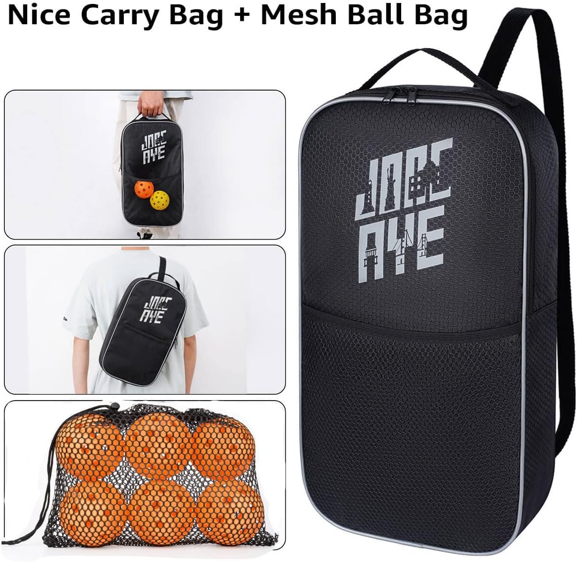Thumbnail 5 de JoncAye BLITZ Pickleball Paddle Set 8 oz