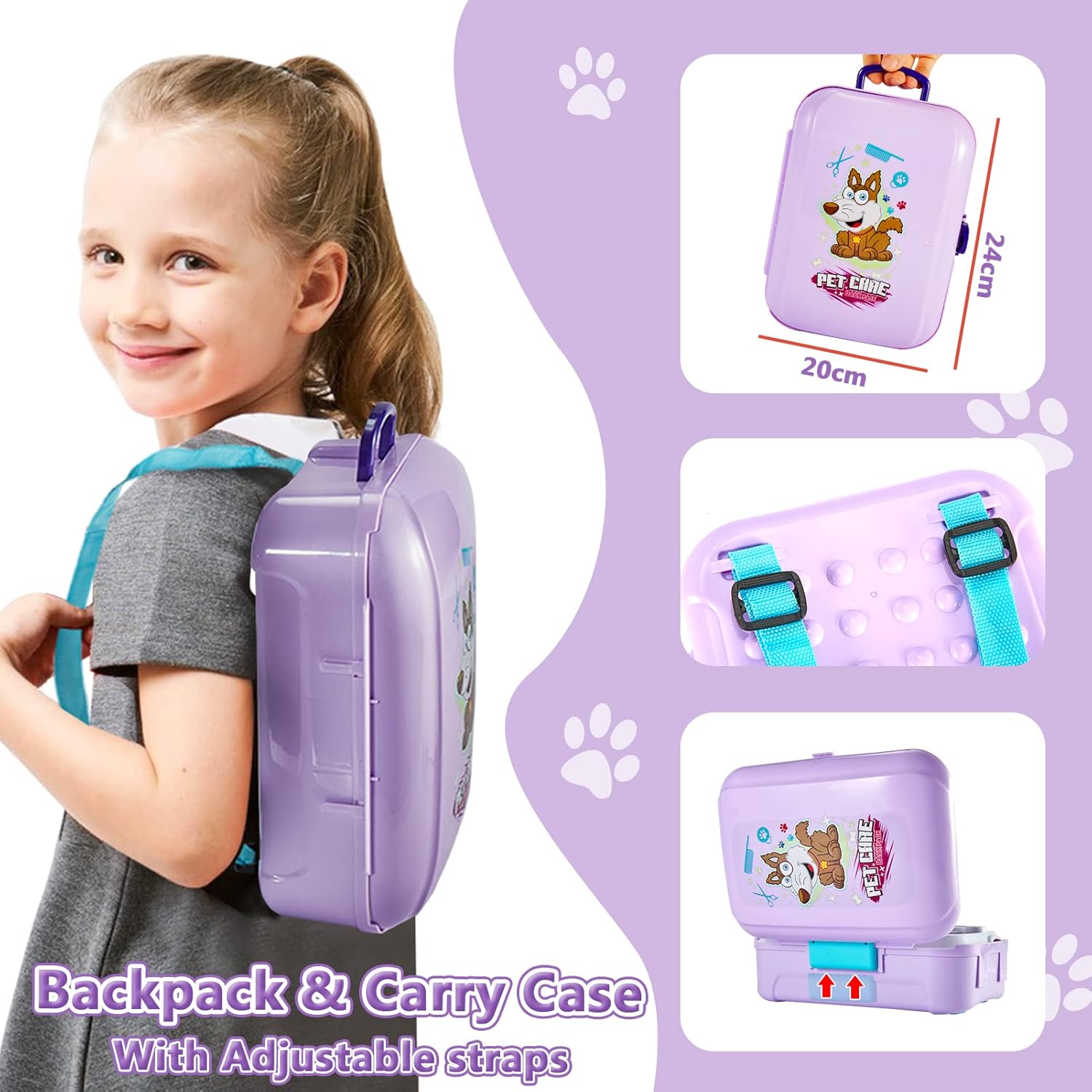 Detalle 2 de HERSITY Kids Vet Kit 16-piece set
