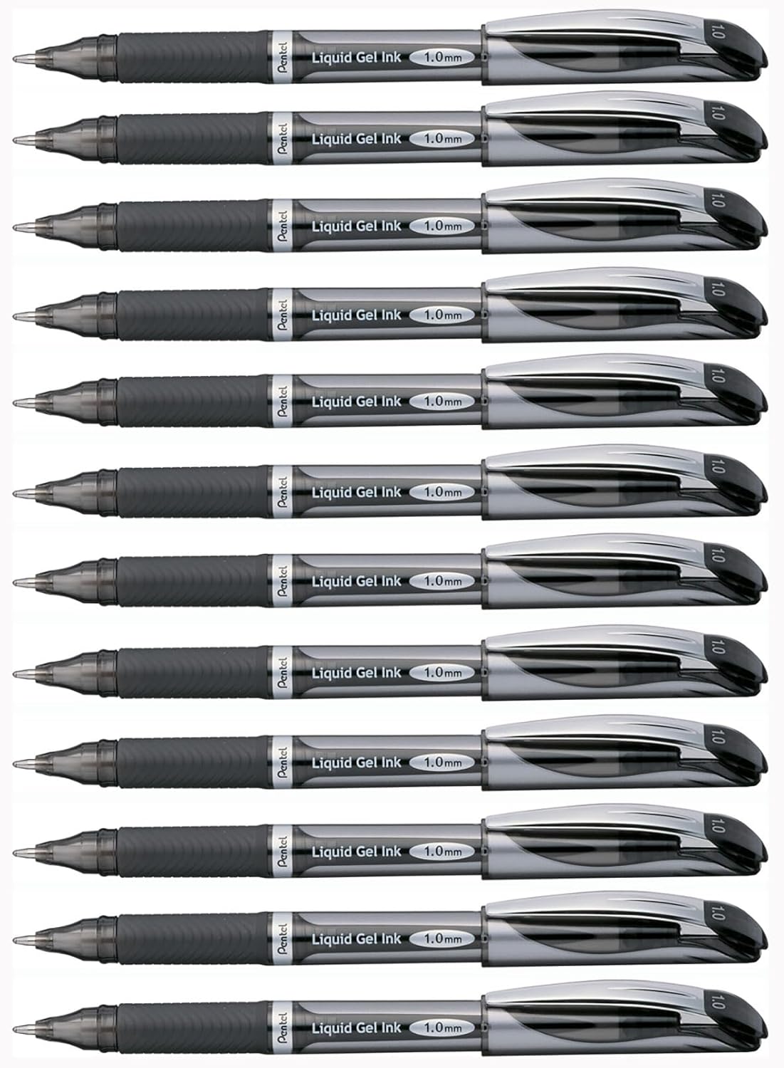 Thumbnail 6 de Pentel BL60-V EnerGel Gel-Tintenroller 1,0 mm – 12 Stück violett (Kappe, recycelte Materialien)