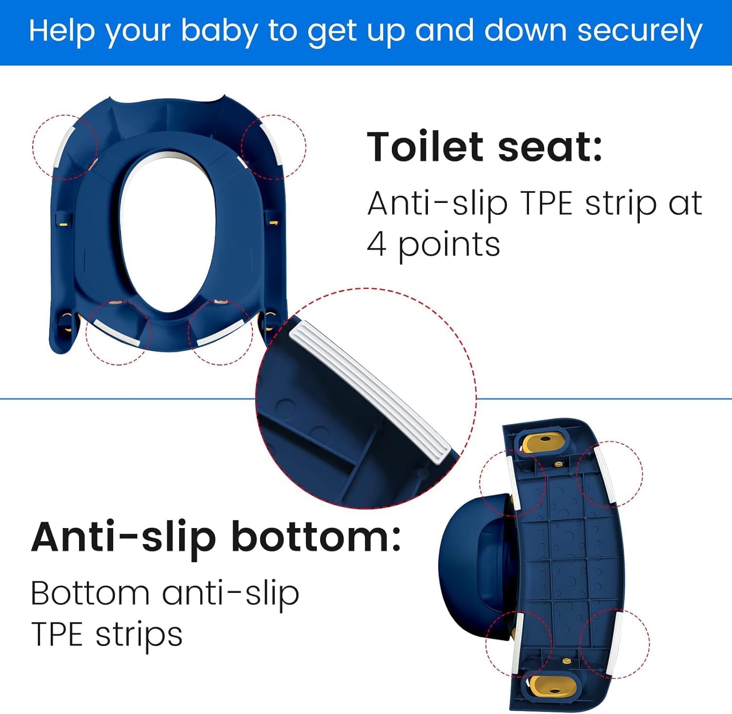 Thumbnail 4 de Potty Training Toilet Seat Toddler with Step Ladder