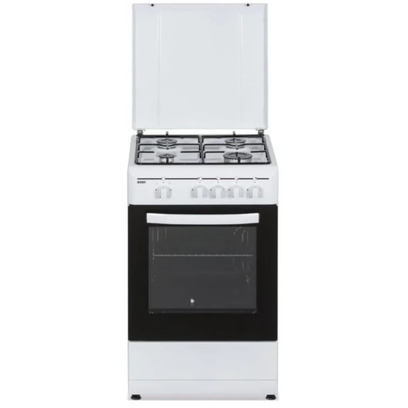 Detalle de Svan SKKG4500TM Cocina gas 4 zonas, horno 55 L