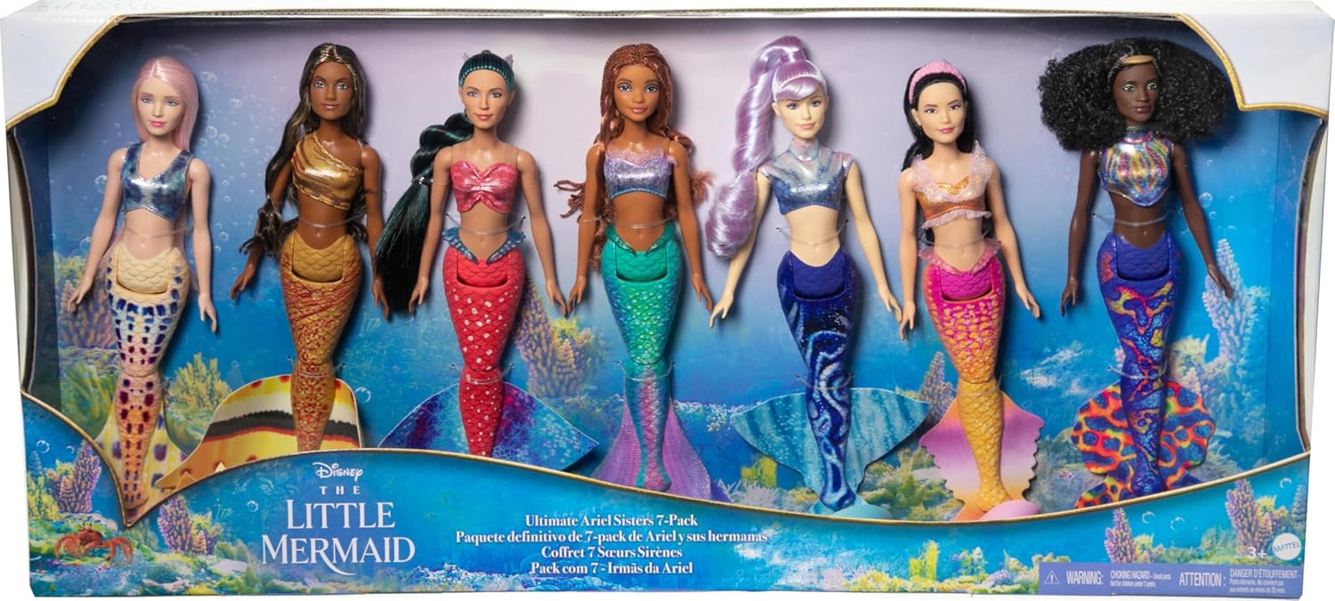 Thumbnail 5 de Mattel HPT16 Coffret 7 poupées