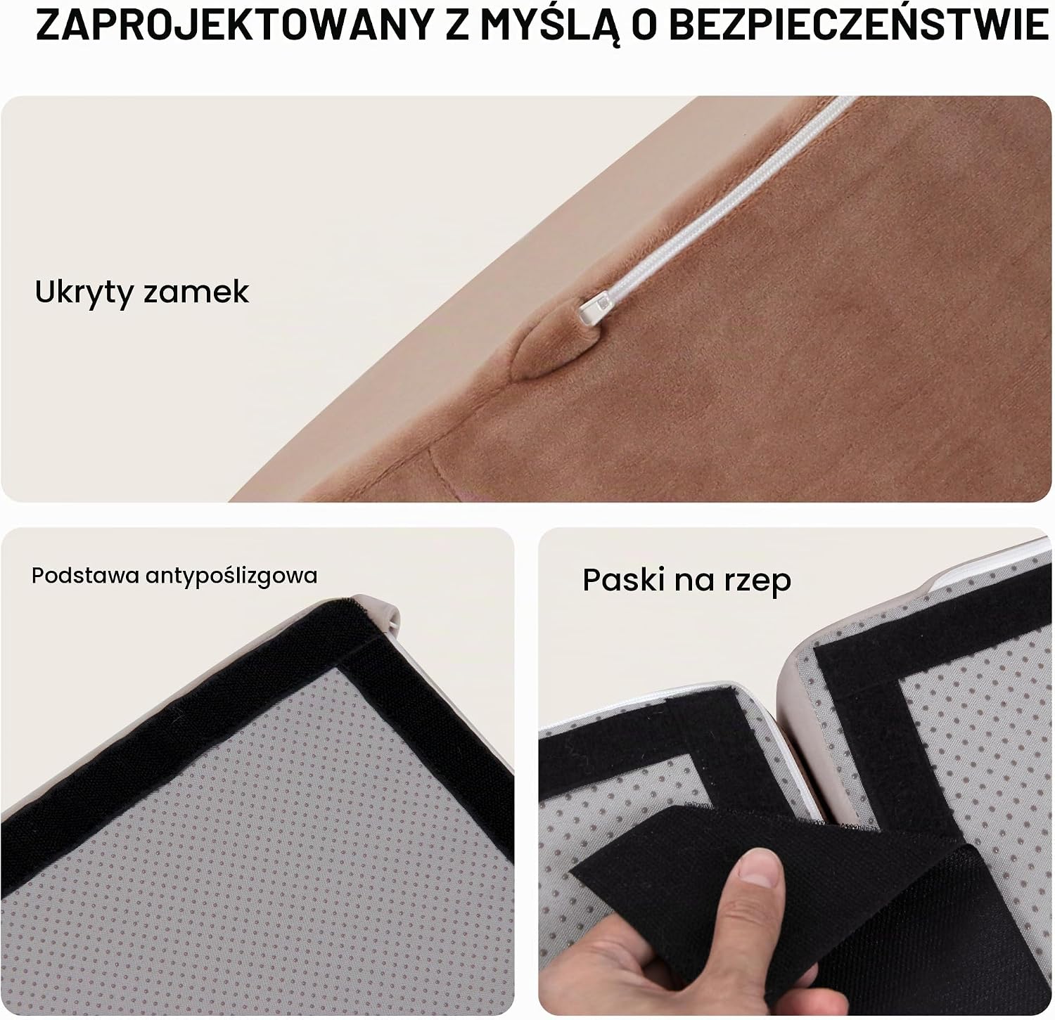 Thumbnail 6 de BanaSuper zestaw 8 piankowych klocków i tunel do raczkowania