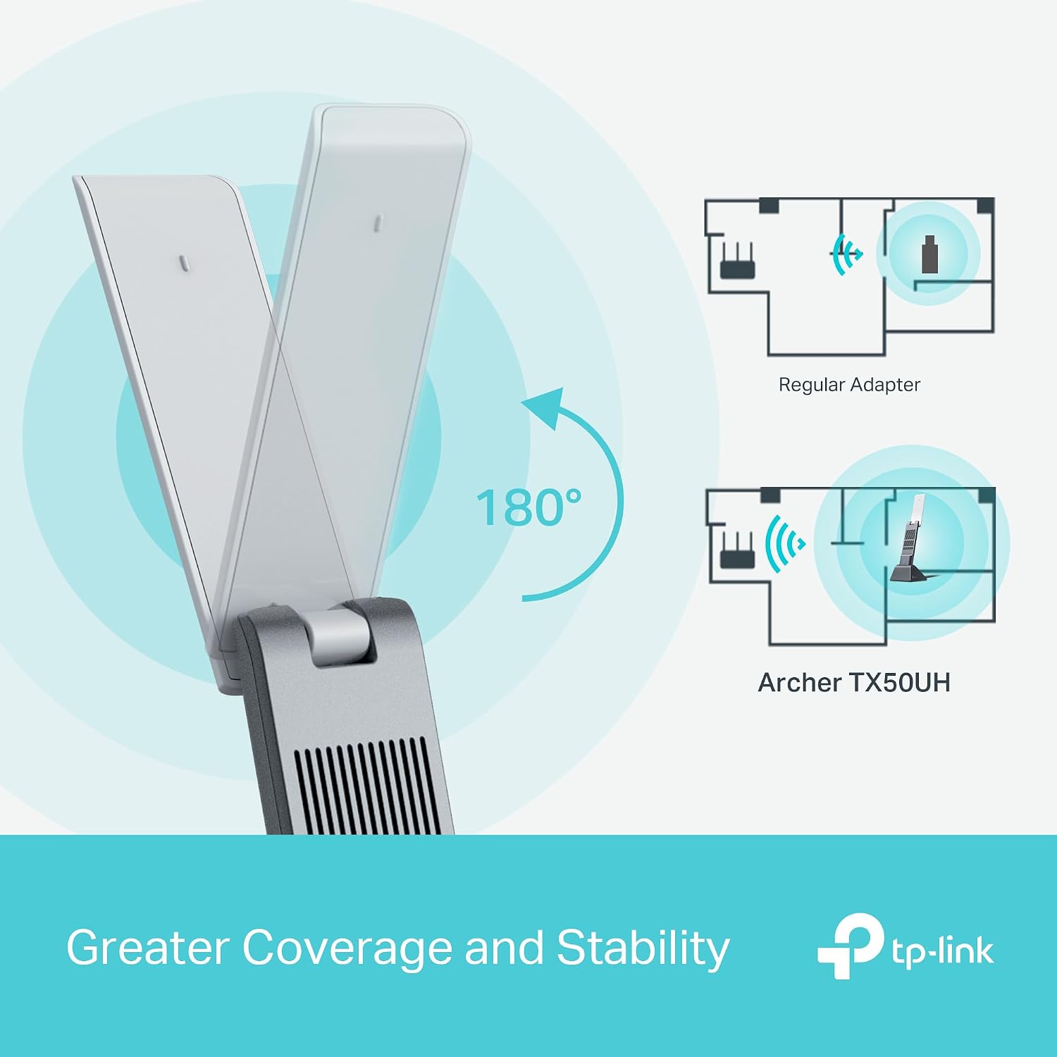 Detalle de TP-Link Archer TX50UH AX3000 WiFi dongle