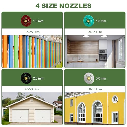 Thumbnail 5 de Pistolet peinture HVLP 700W 1200ml ⚙️