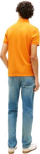 Detalle 2 de Tommy Hilfiger Polo Ajustado 1985 para Hombre (Naranja) – Mw0Mw17771, talla XL