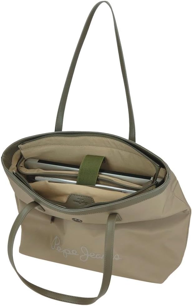 Thumbnail 3 de Pepe Jeans Corin sac fourre-tout portable pour ordinateur jusqu’à 15,6 pouces, vert (34 x 32 x 14 cm)