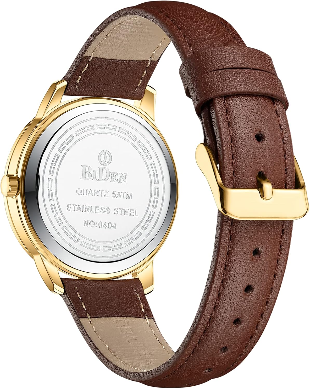 Thumbnail 1 de HANPOSH Herren Uhr Analog Quarz 38 mm