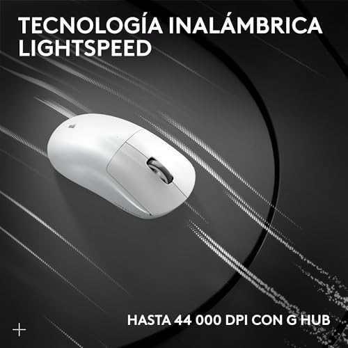 Thumbnail 8 de Logitech G Pro X Superlight 2: ratón inalámbrico de 60 g para esports con 8 kHz de sondeo y sensor HERO 2