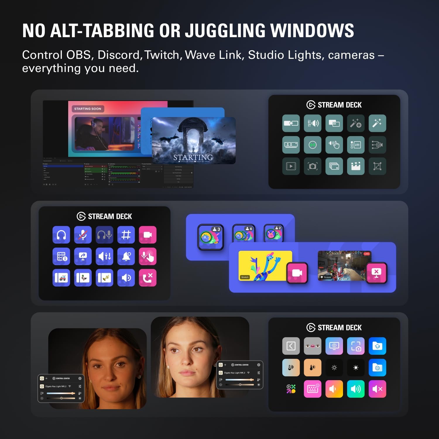 Thumbnail 3 de Elgato Stream Deck MK.2 Studio Controller with 15 Macro Keys