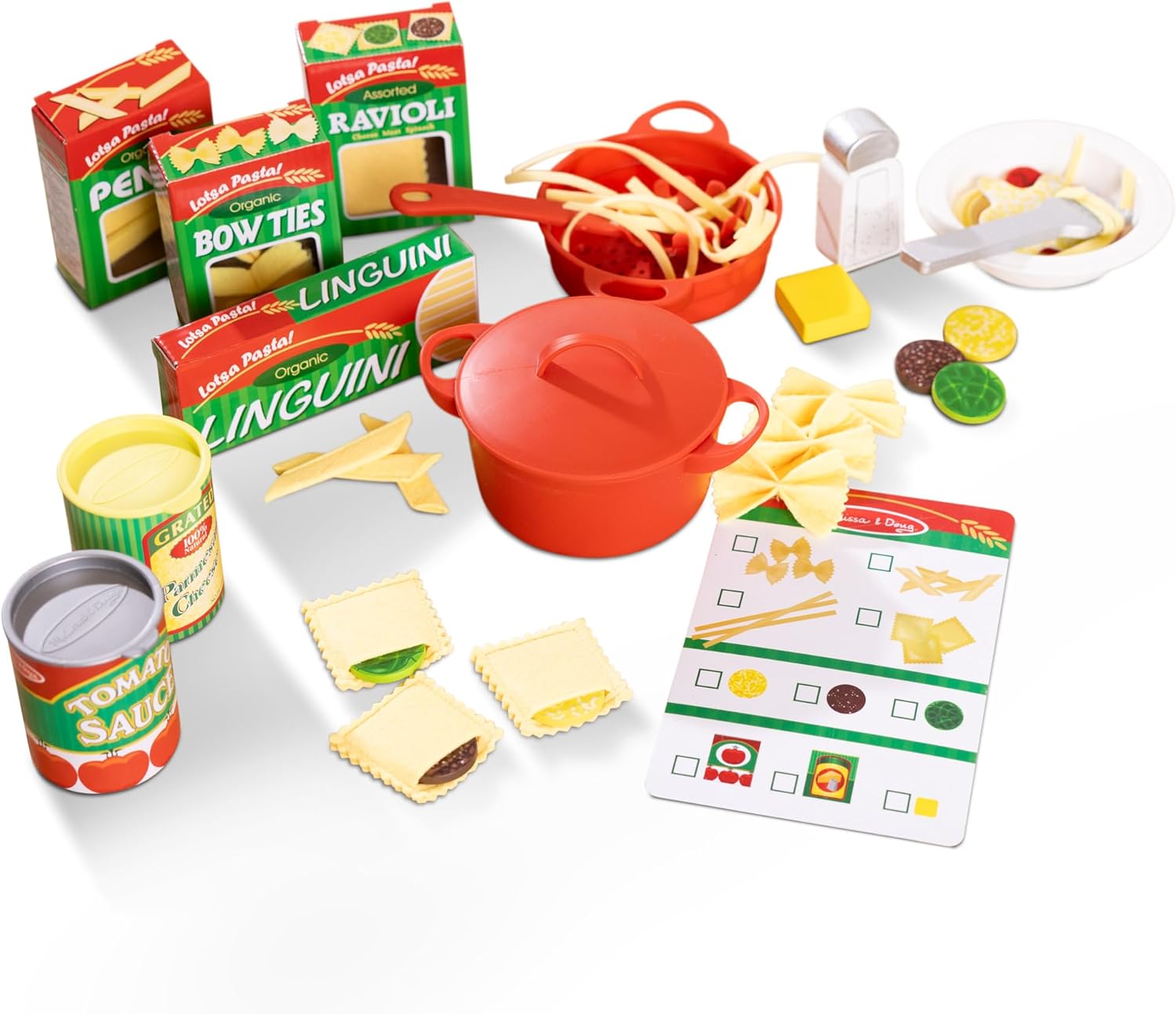 Melissa & Doug Pasta Set 50 pcs