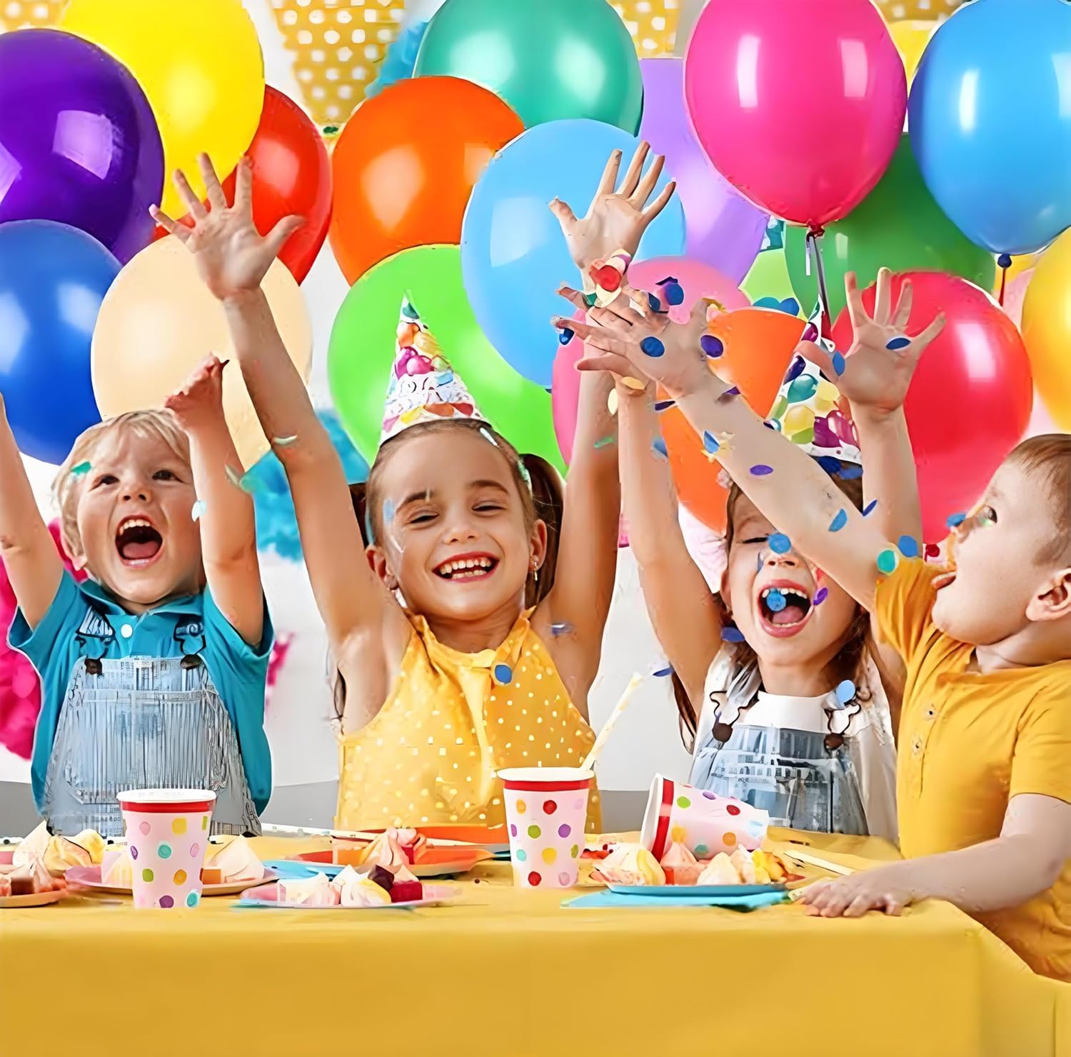 Thumbnail 4 de Tomario Rainbow Balloons 50pcs helium balloon 🎈