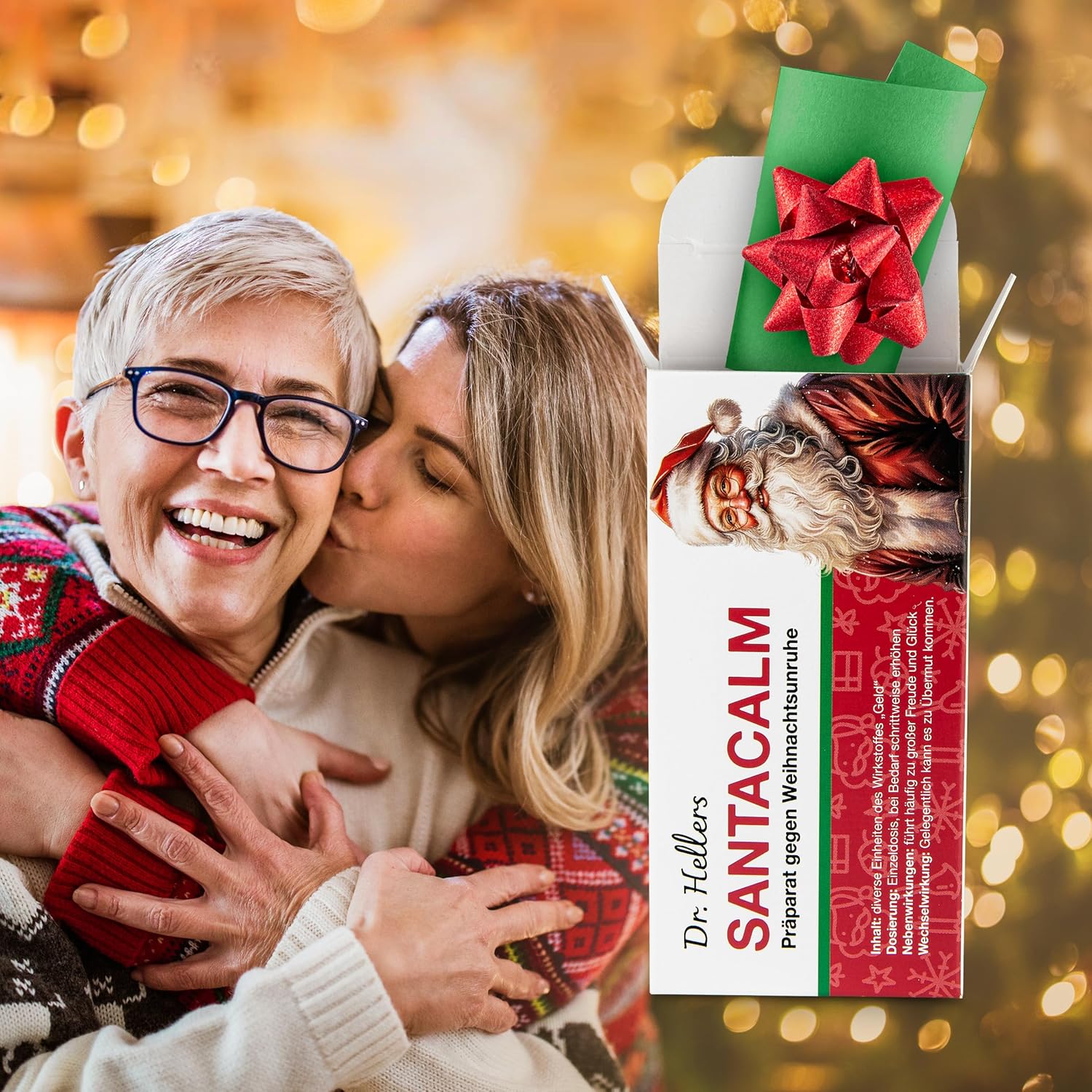 Thumbnail 4 de Geld Geschenkverpackung Set im Medizin-Stil für Weihnachten – lustige Faltschachteln für Gutscheine und Geldgeschenke