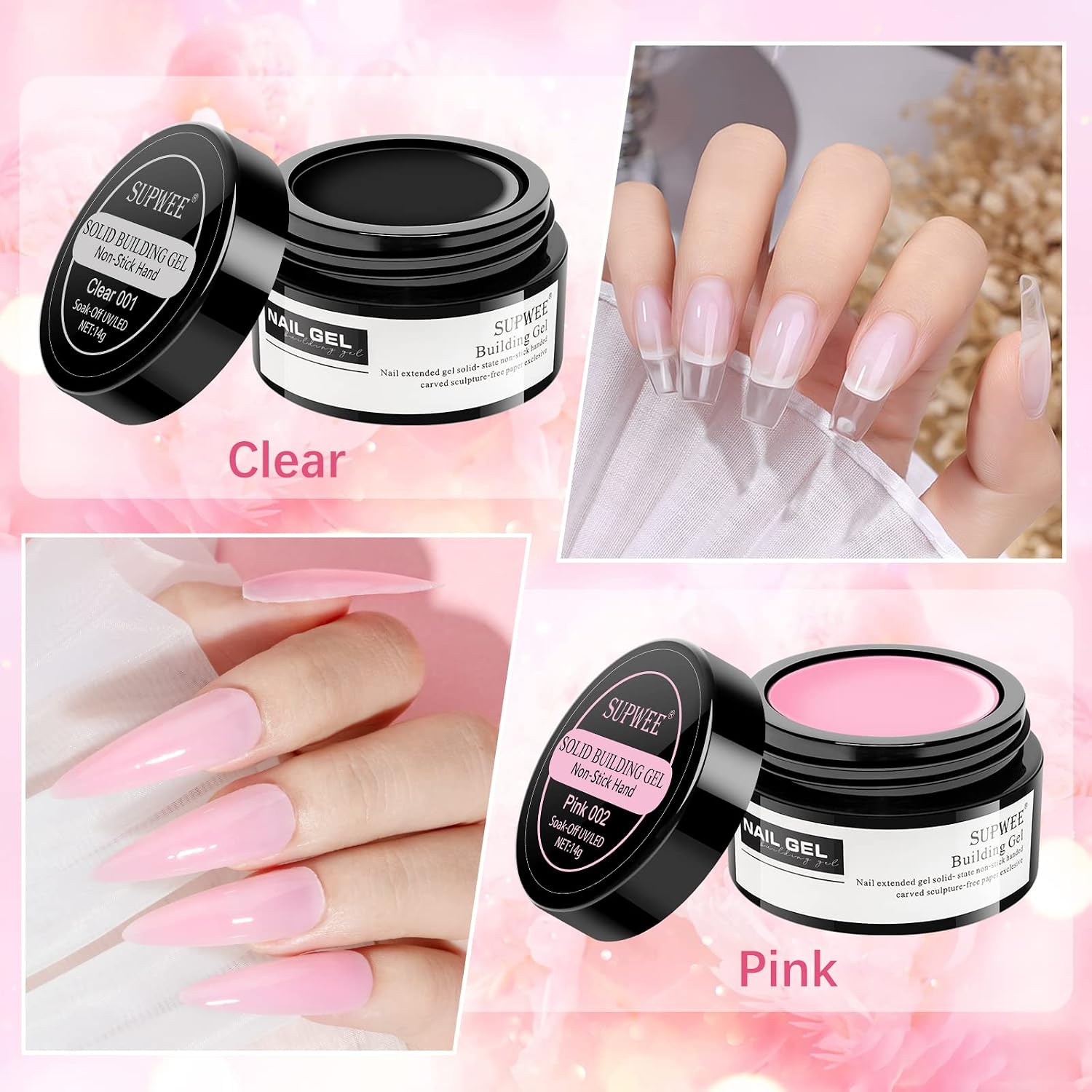 Thumbnail 4 de Solid Builder Gel for Nails 14g