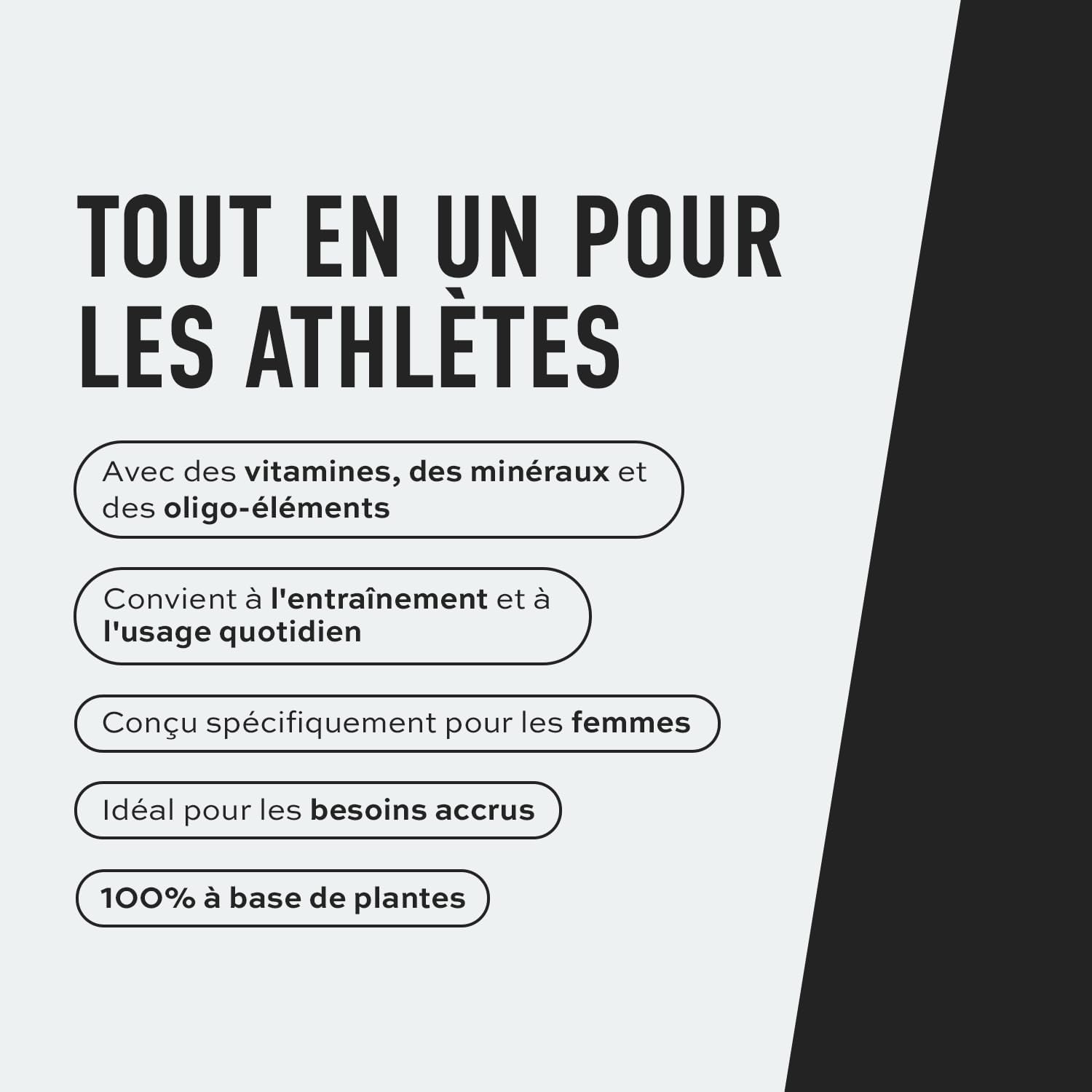 Thumbnail 3 de ESN Athlete Stack Women Parent — complément végétalien tout-en-un pour sportives