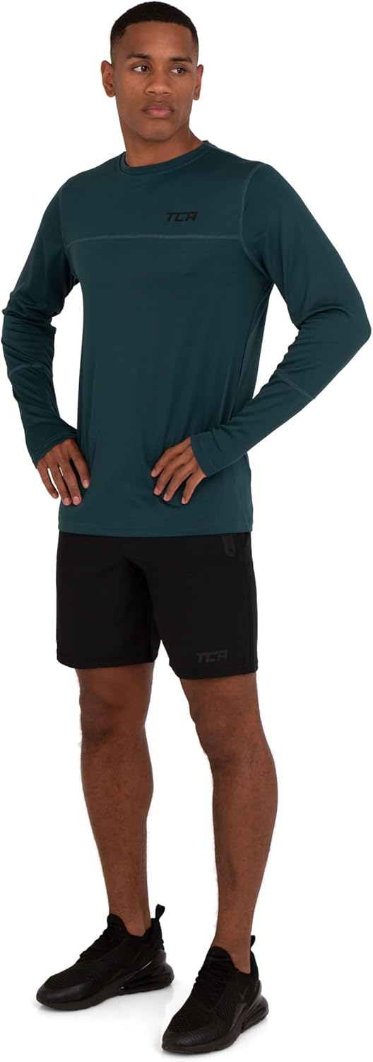Thumbnail 5 de TCA Element Maglia Uomo da Corsa a Manica Lunga – Traspirante e QuickDry