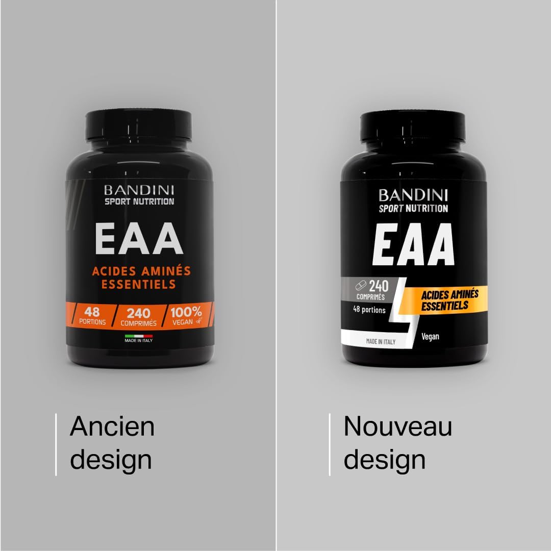 Thumbnail 1 de Bandini® EAA essentiële aminozuren, 240 veganistische tabletten met 9 EAA's