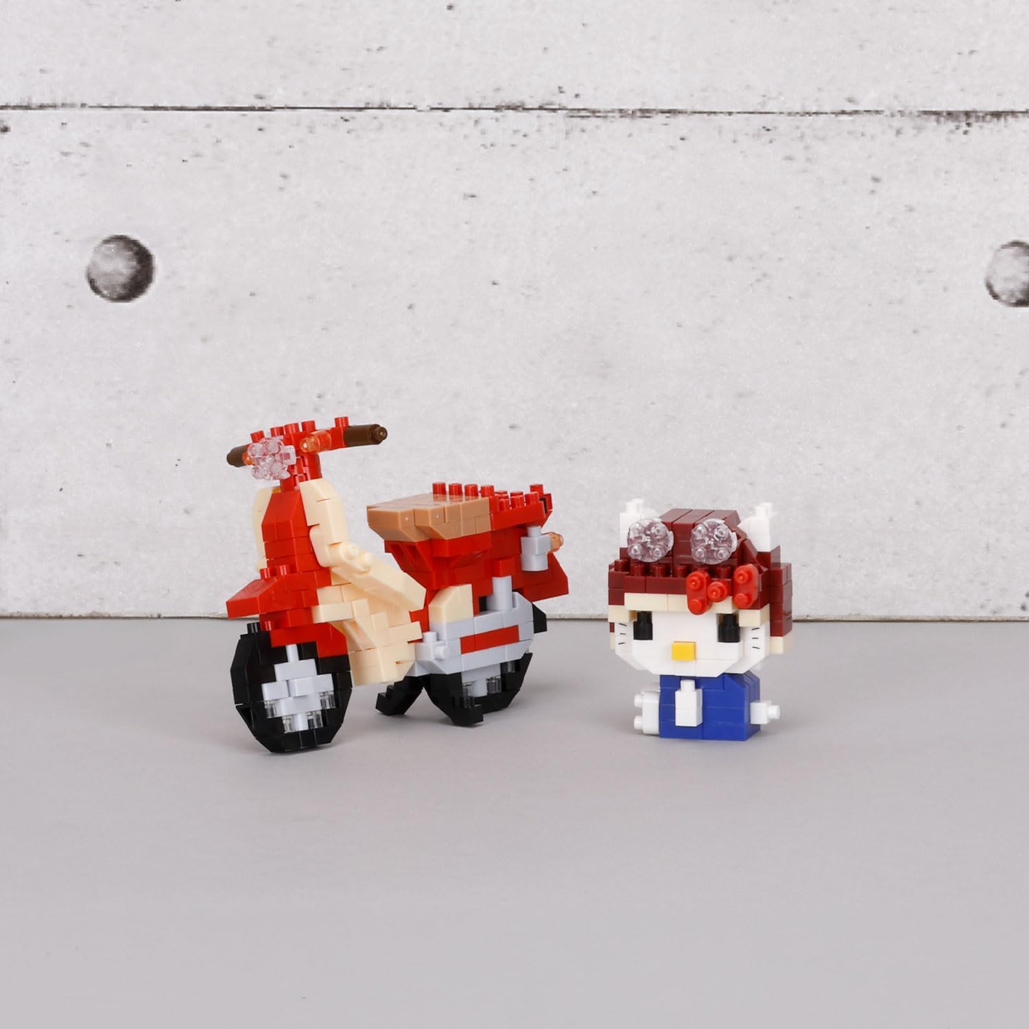 Thumbnail 6 de KAWADA NBCC_263 ナノブロック ハローキティ×HONDA スーパーカブ