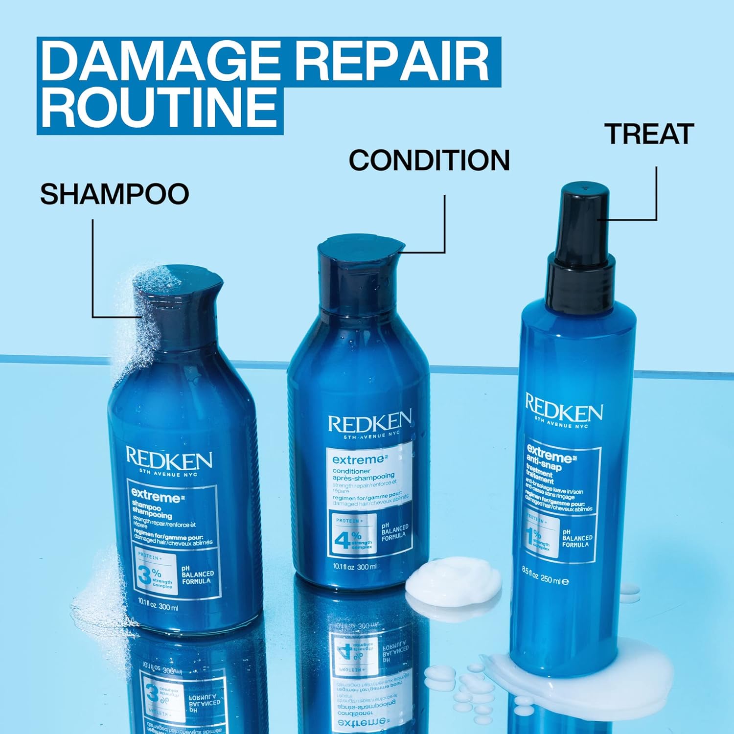 Thumbnail 5 de Redken Extreme Shampoo and Conditioner for Damaged Hair