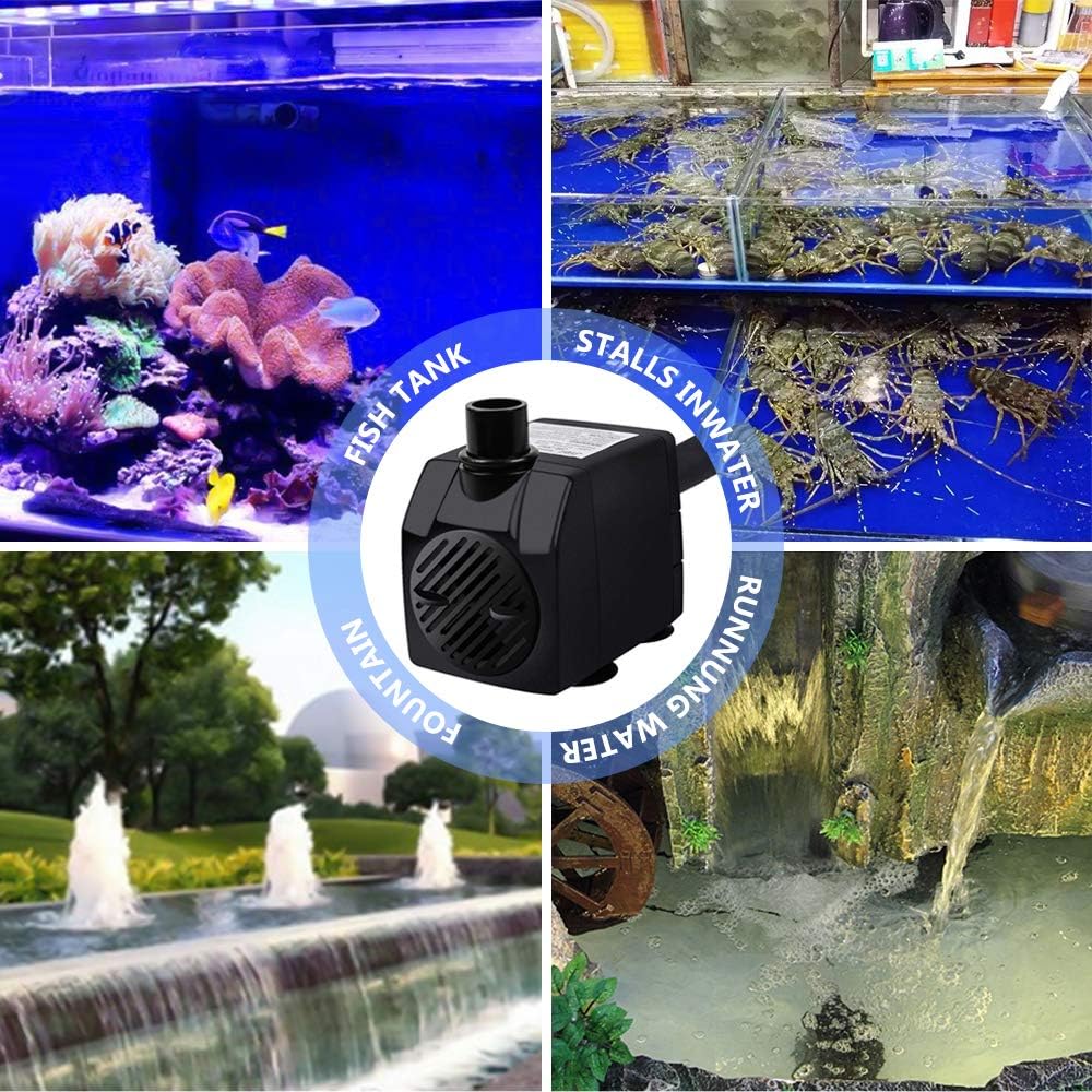 Detalle de Submersible water pump 350 L/H ultra quiet