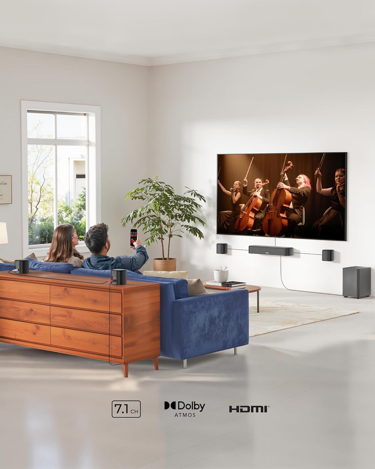 Detalle 2 de ULTIMEA Aura A60 7.1ch Sound Bar