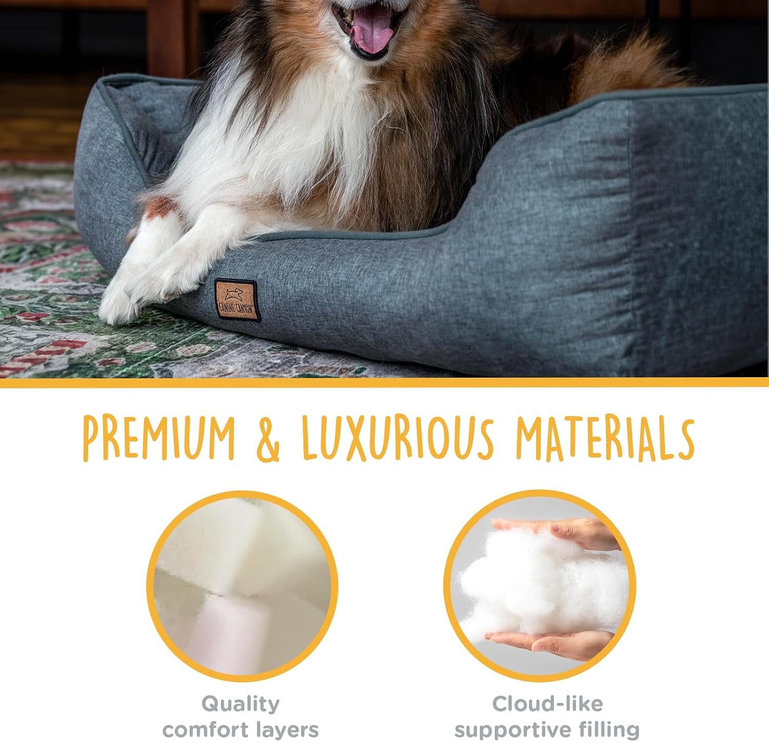 Thumbnail 3 de CANINE CANYON Dog Bed, 31.5-Inch