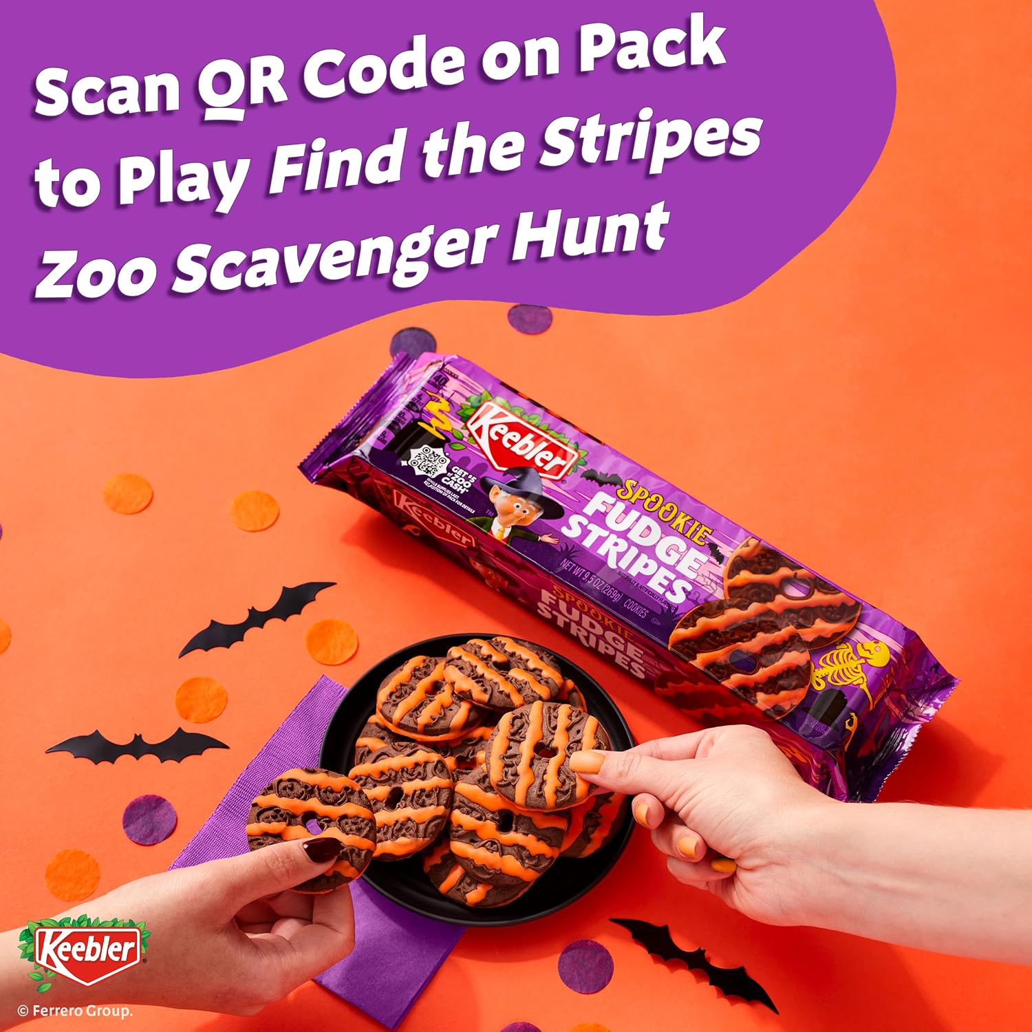 Detalle de Keebler Halloween Cookies 9.5 oz