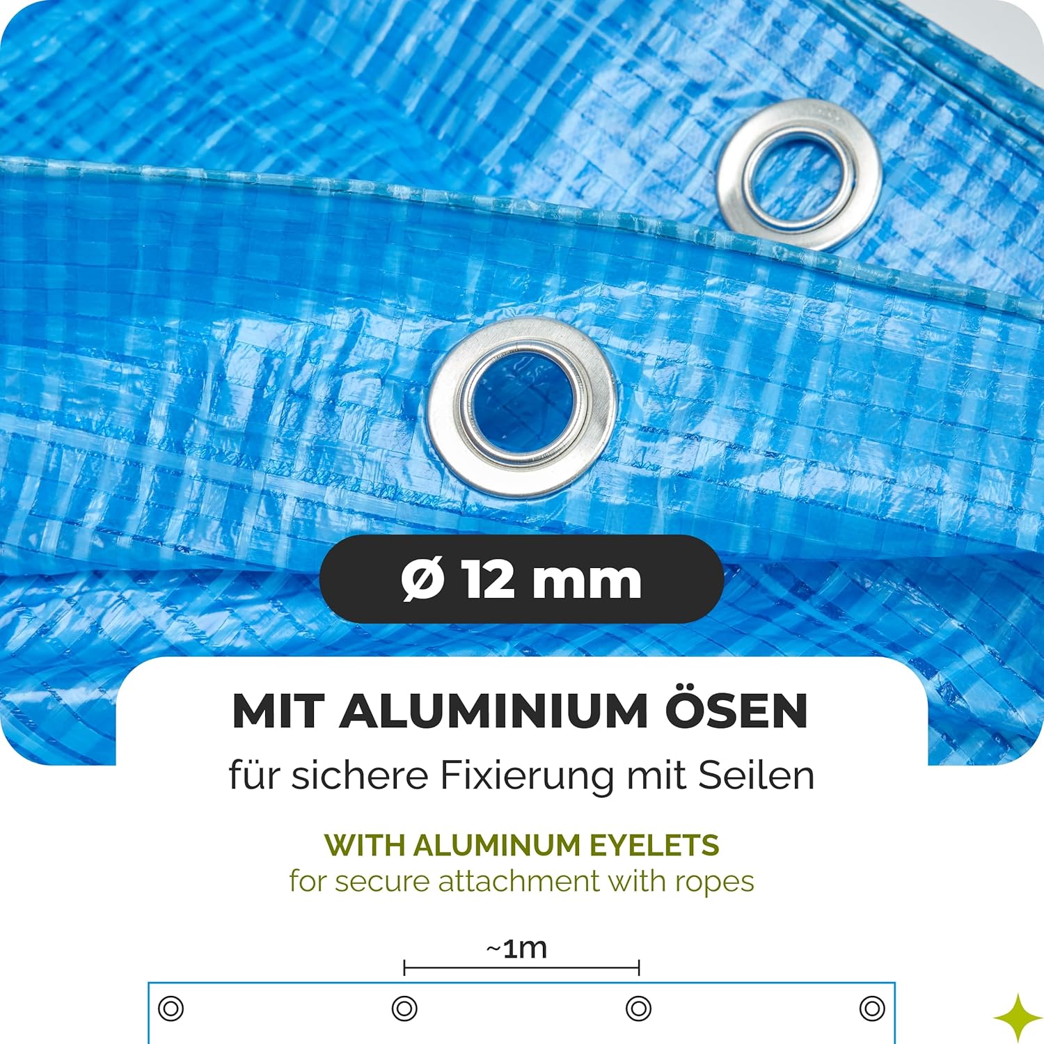 Thumbnail 3 de Garronda Telo Impermeabile Esterno GD-0162 3x4 m con occhielli in PP laminato PE