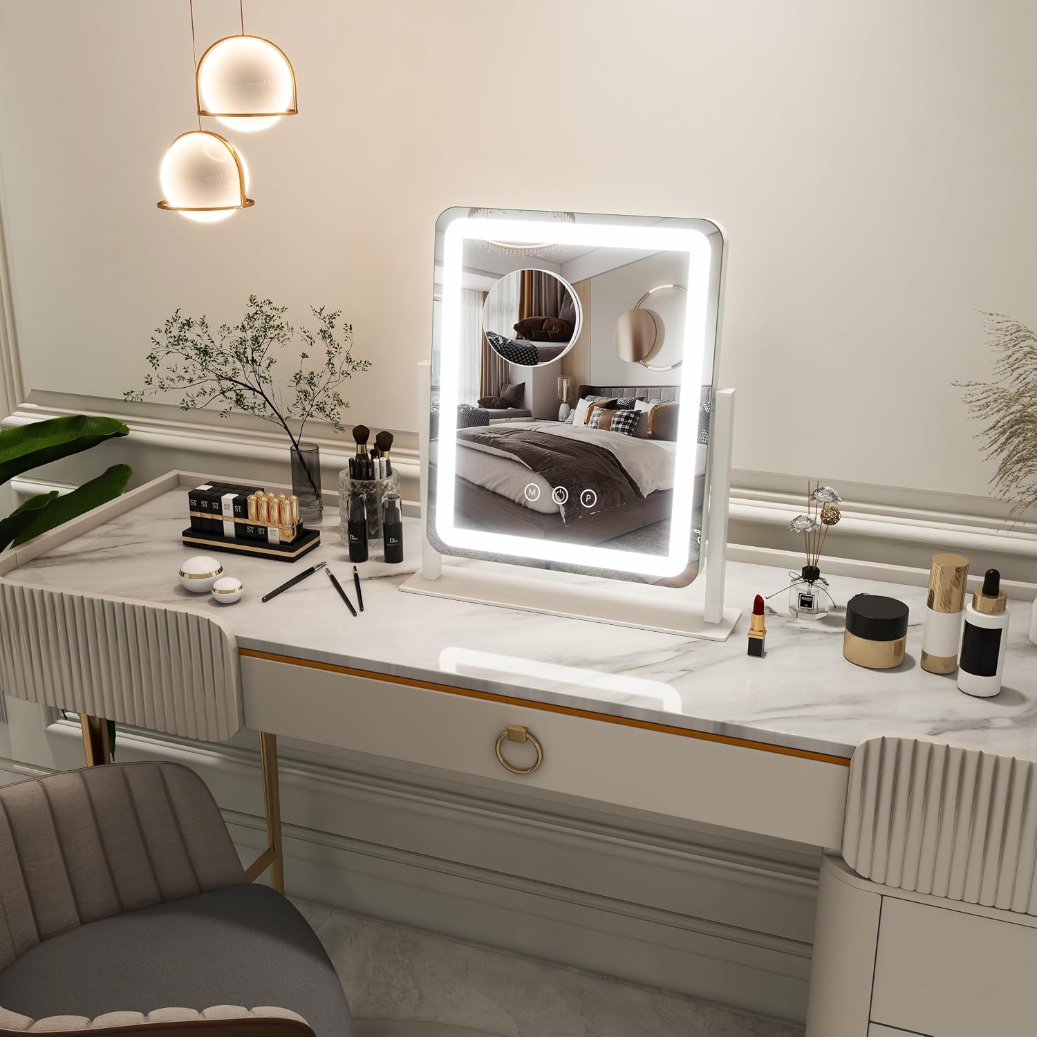 Thumbnail 5 de FENNIO Vanity Mirror with Lights 15"