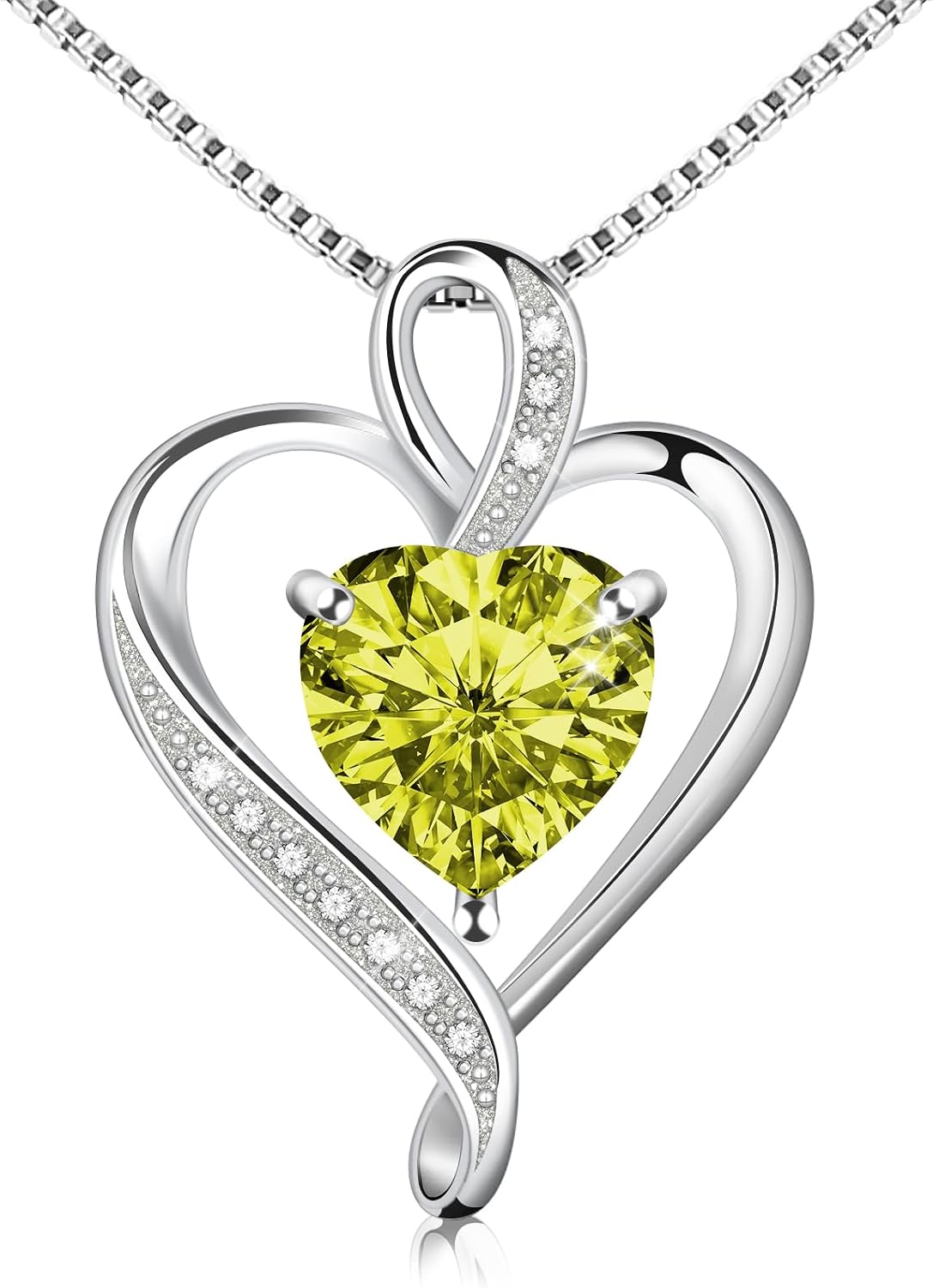 Thumbnail 6 de Alittlecare Heart Necklace in 925 Sterling Silver