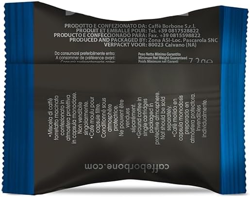 Thumbnail 2 de Caffè Borbone Mélange Bleu – 50 capsules, compatibles Lavazza Espresso Point